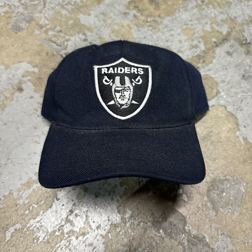 Raiders cap sports specialties 当時物 NFL Vintage Sports Specialties Raiders Plain Logo Black Wool