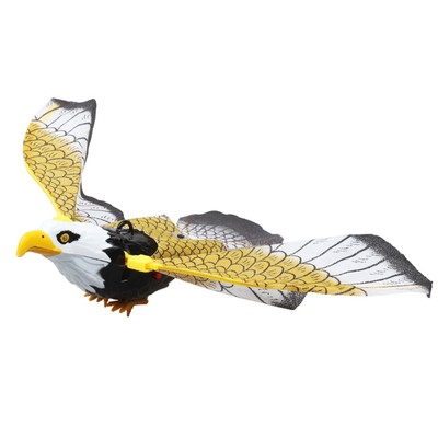 Bird Scarer Hanging Eagle Bird Repellent Outdoor Scare Birds Away Light Up Eyes