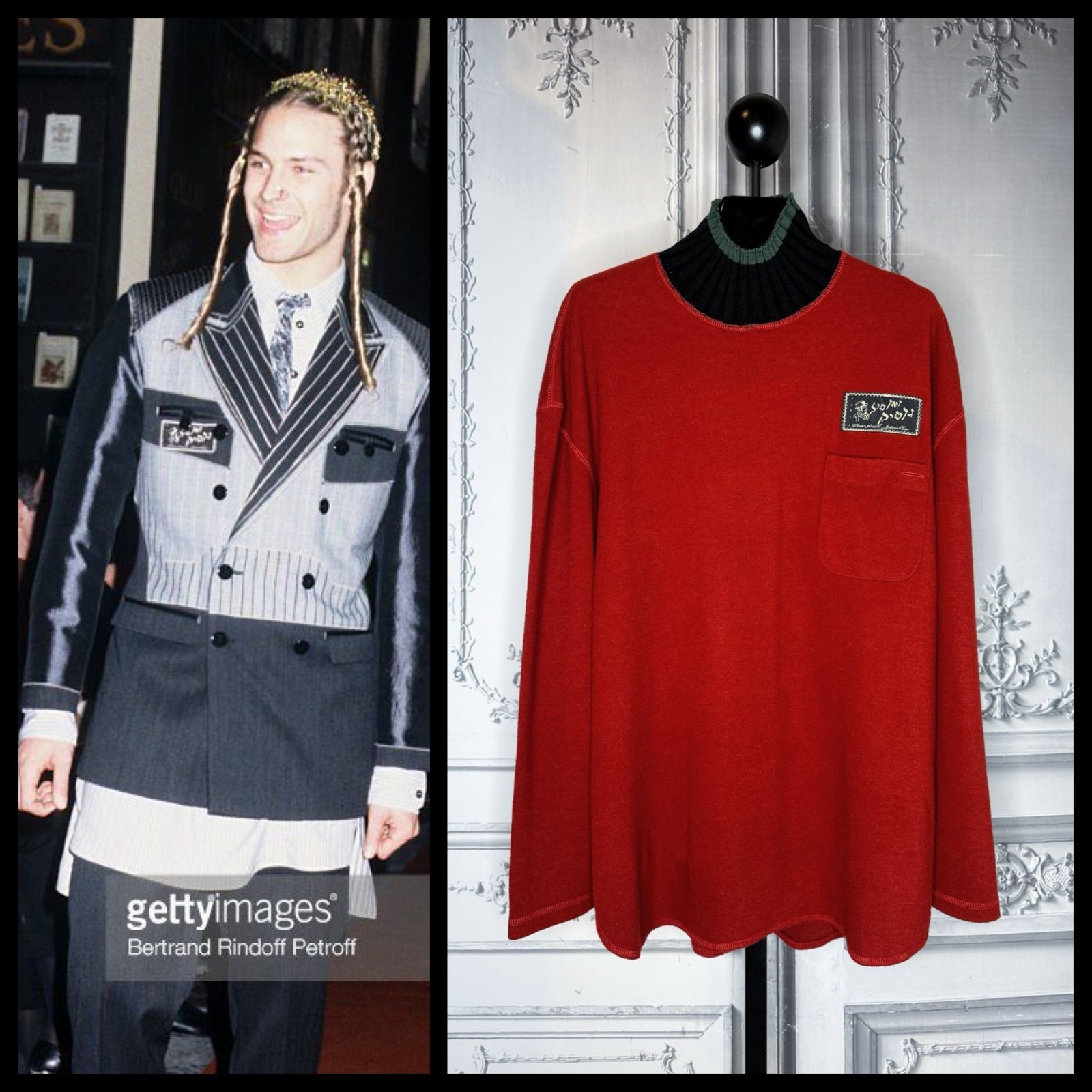 Jean Paul Gaultier - FW 1993 - Oversized Longsleeve Top From