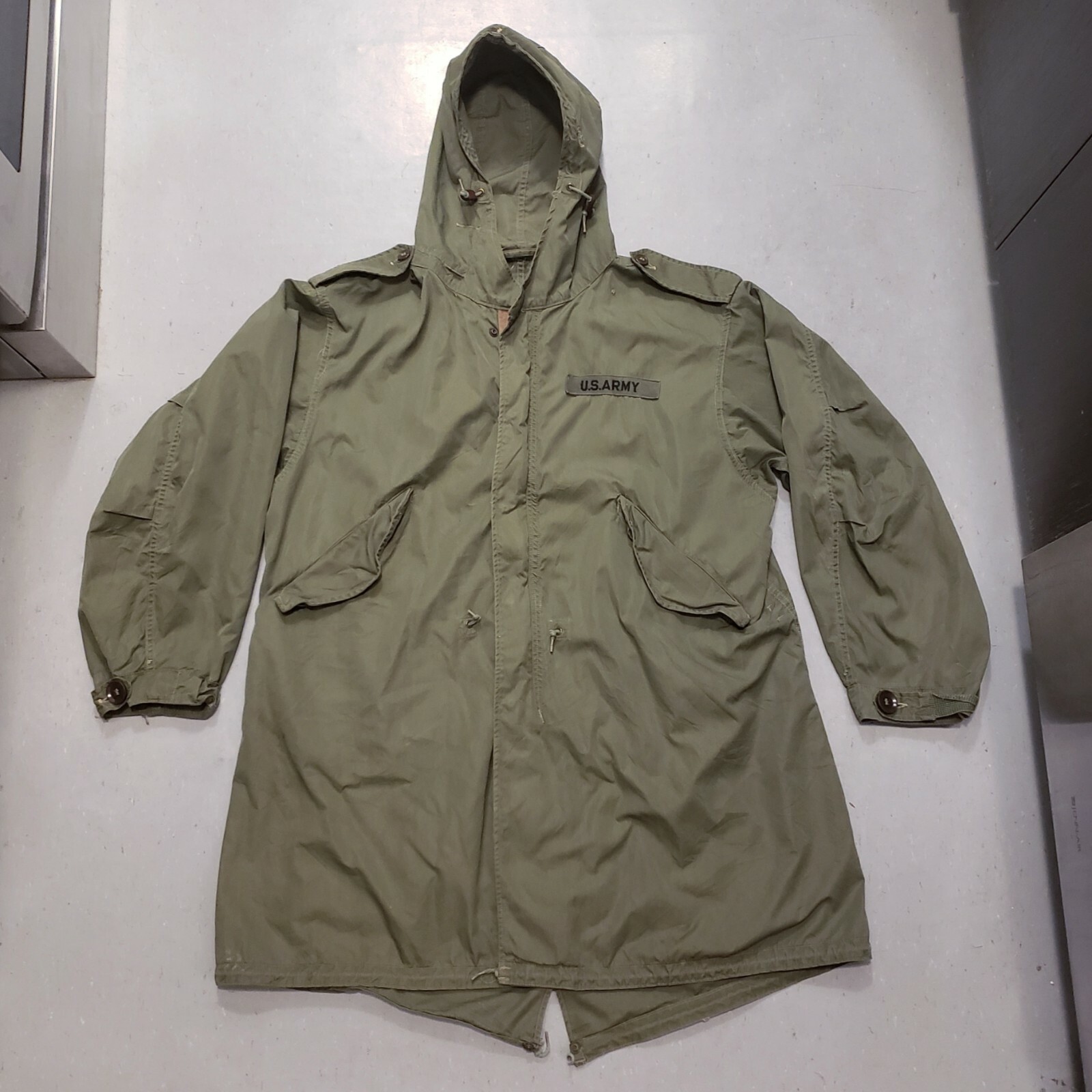 Korean War 50s US Army M-51 Military Fishtail Parka M-1951 Korean War 50s US Army M-51 Military Fishtail Parka M-1951