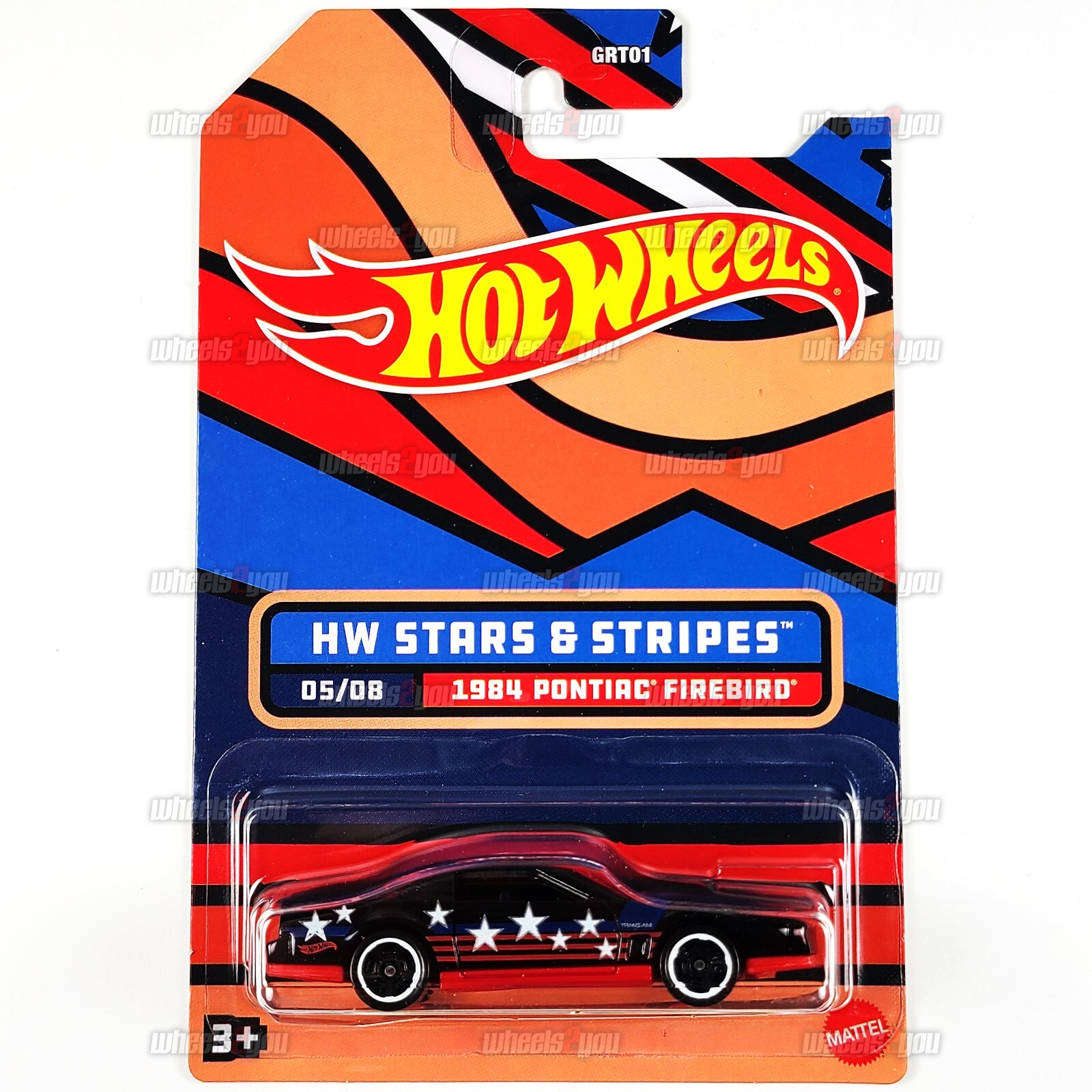 2022 Hot Wheels 1984 PONTIAC FIREBIRD #05 HW Stars & Stripes
