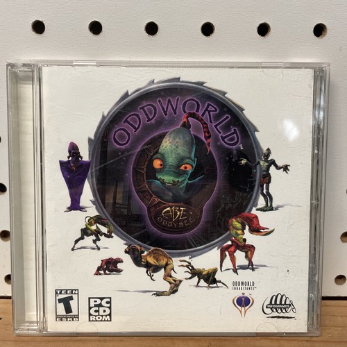 Oddworld: Abe's Oddysee 1997 PC CD-ROM Computer Game Windows