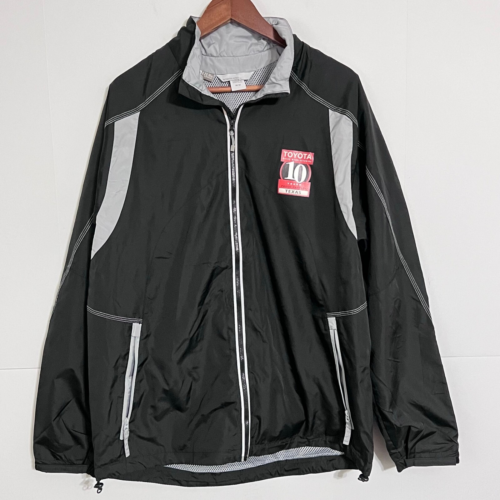 North End Mens Jacket Size M Black Toyota Ezem System North End Mens Jacket Size M Black Toyota Ezem System