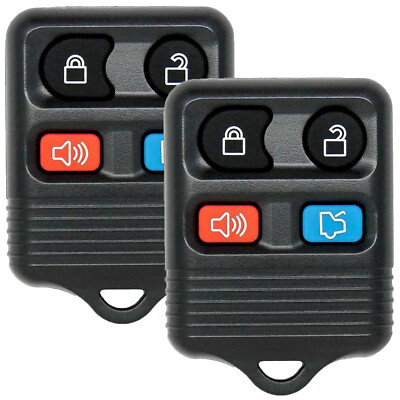 2x New Replacement Keyless Entry Remote Control Key Fob For Ford Lincoln Mercury