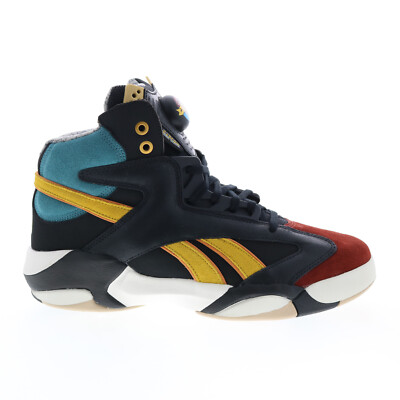 

Reebok Shaq Attaq X Street Fighter Мужские черные спортивные баскетбольные кроссовки, Черный, Reebok Shaq Attaq