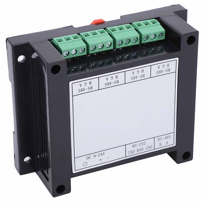 Repeater Grade Photoelectric Isolation 4 Channel RS485 Hub Sharer Splitter 