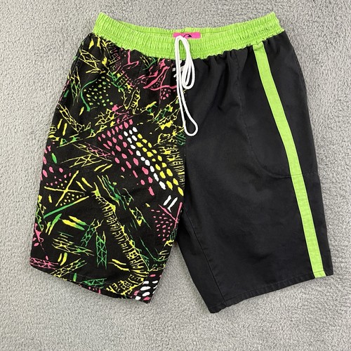 カラーリング◎ 90's nautica swim shorts vintage Vintage NAUTICA Swim Trunks 90s Shorts COLORBLOCK Mens L