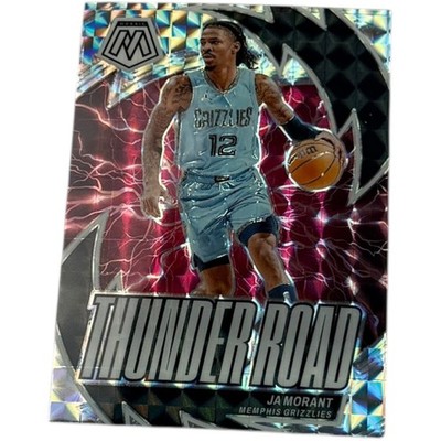 2023 2024 Panini Mosaic Ja Morant Thunder Road Memphis Grizzlies Basketball Card