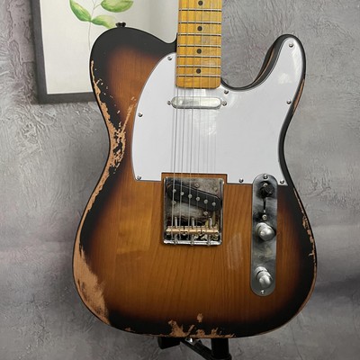TL Relic Electric Guitar VS Edge Maple Fingerboard Fixed Bridge Chrome Hardware