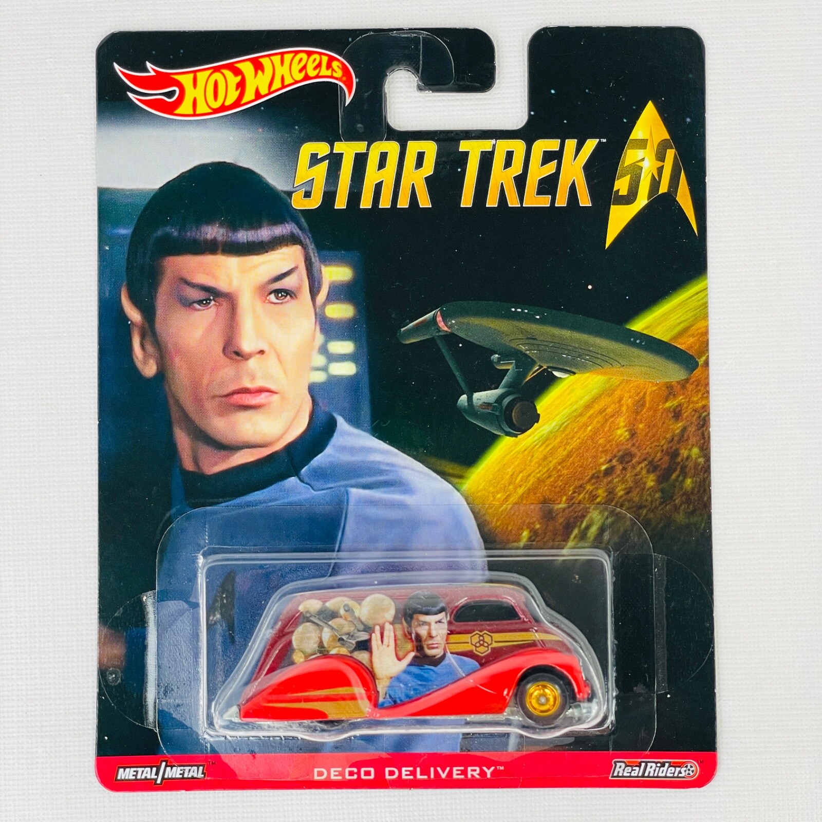 Star Trek 50th Anniversary Spock Deco Delivery Real Riders New 2015