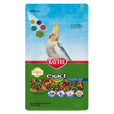 Exact Rainbow Cockatiel 3 lb，New sell