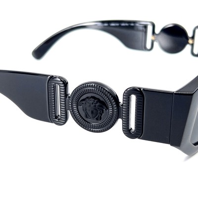 Pre-owned Versace New,  Sunglasses Mod.4361 5360/87 Authentic In Gray