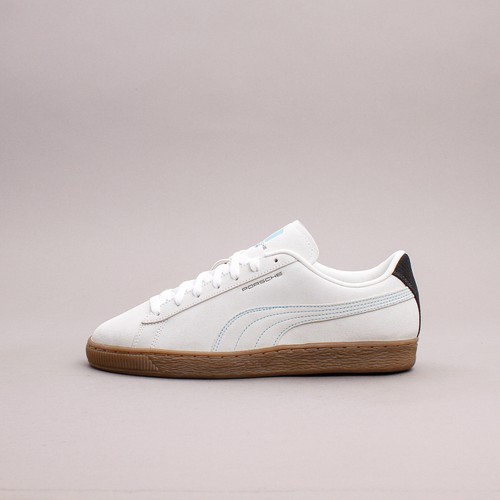 

Puma Porsche Legacy Motorsports X Suede Ivory Glow Gum New Men Shoes 306983-02, Белый