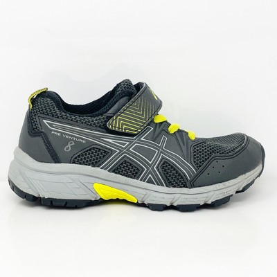 

Черные кроссовки для бега Asics Boys Pre Venture 8 014A170, размер 13, Черный, Pre Venture 8