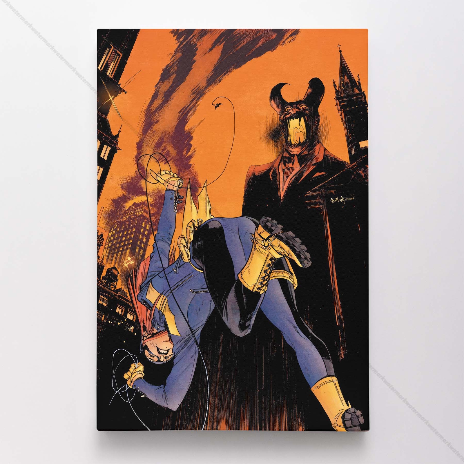 Batgirl Poster Canvas DC Comic Book Cover Art Print #61062