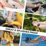 2 Pack Splash-Proof Stretchy Nylon Watch Bands Compatible with Gizmo Watch 3 2 1/Gabb Watch 3e 3 2 1/SyncUP Watch 2 1/Cosmo JrTrack 5, 20mm Soft Replacement Strap with Magnetic Buckle Kids Boys Girls