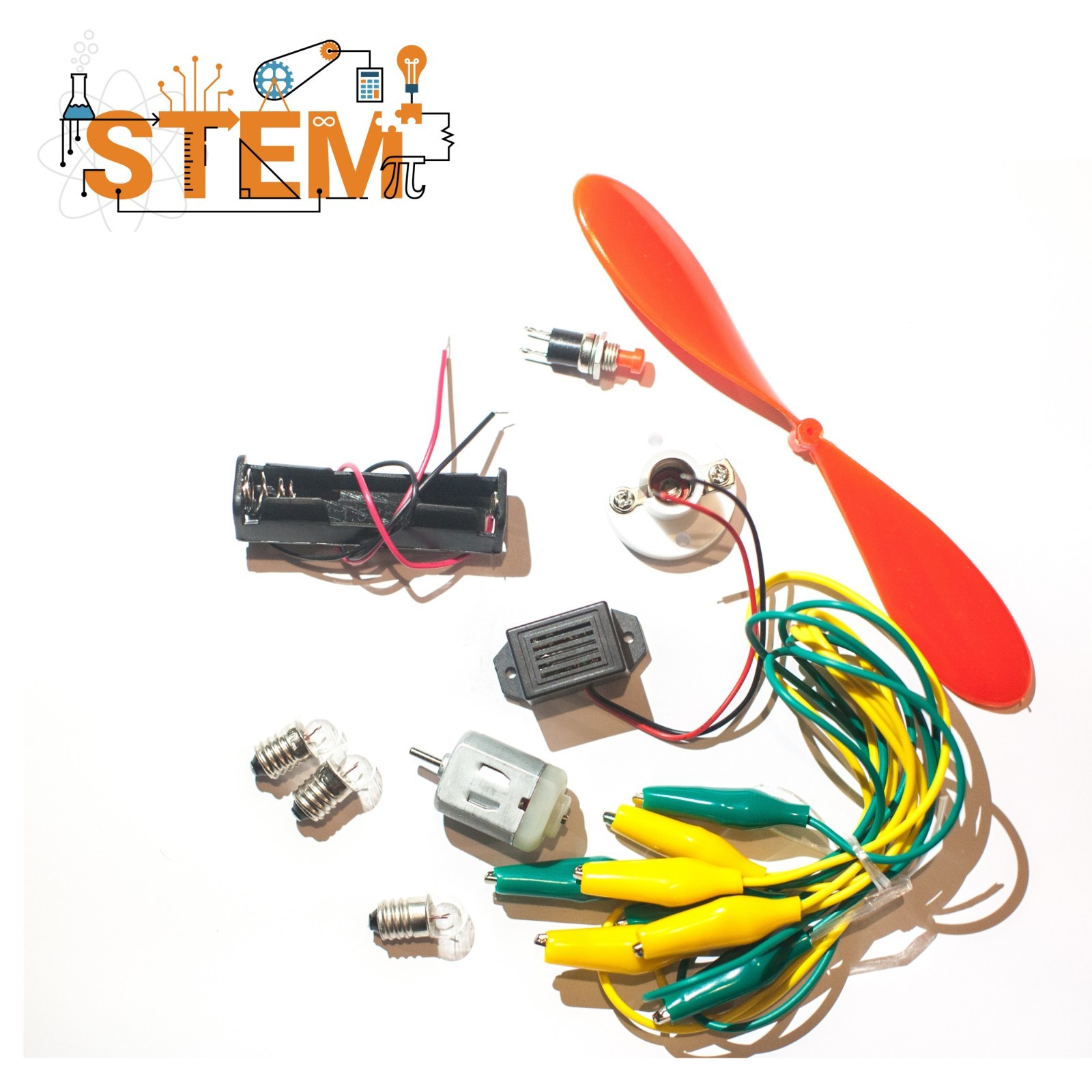 Electric Circuit STEM Kit Montessori Children, Kids School Science