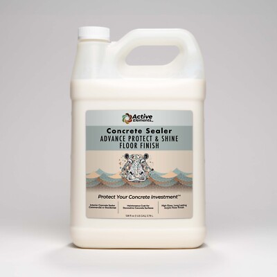 Professional concrete floor finish high gloss 1 gallon quick drying acrylic