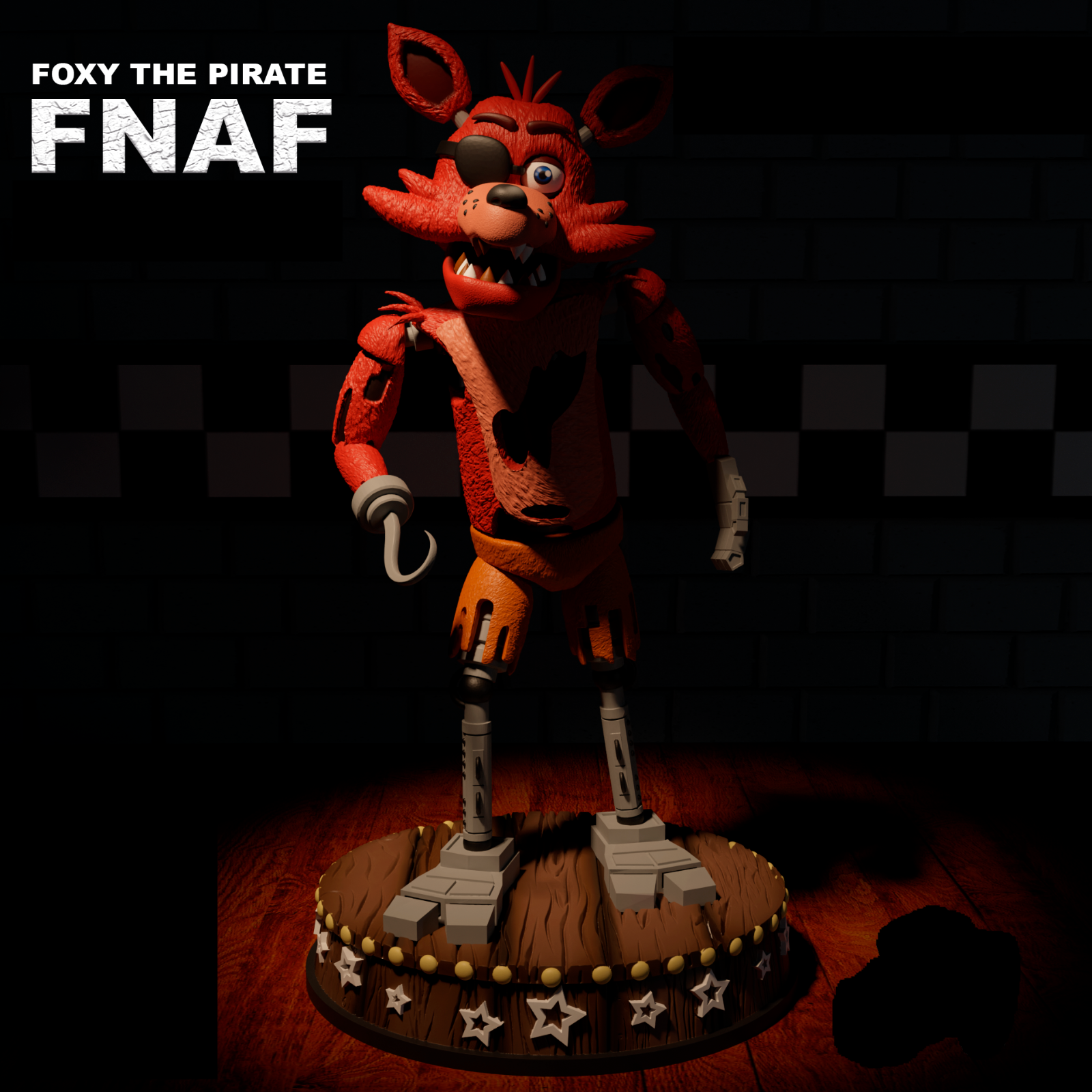 Movie Design Foxy FNaF Workshop Animation