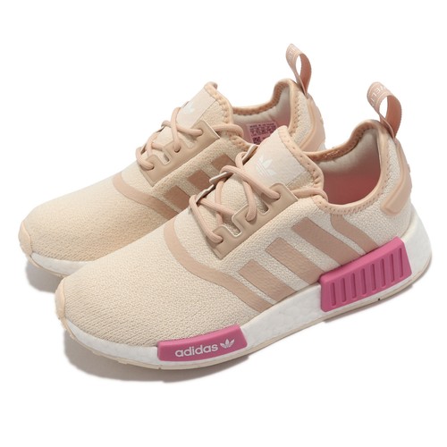 

adidas Originals NMD_R1 W BOOST Бежевый Розовый Белый Женская Повседневная Обувь GZ7998, Nmd_r1 W