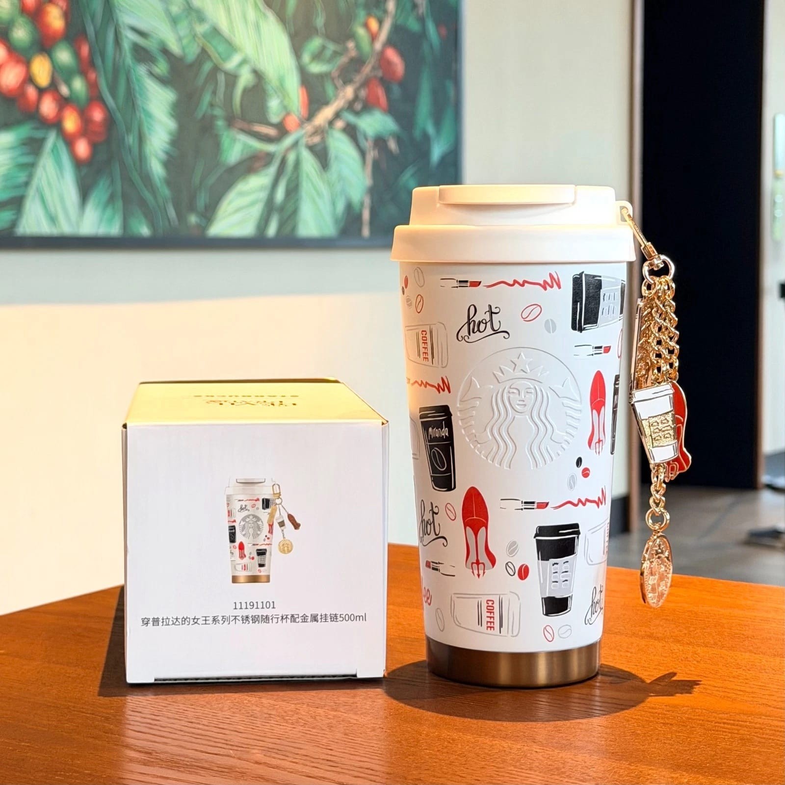 Starbucks China The Devil Wears Prada 2 Collection Authentic