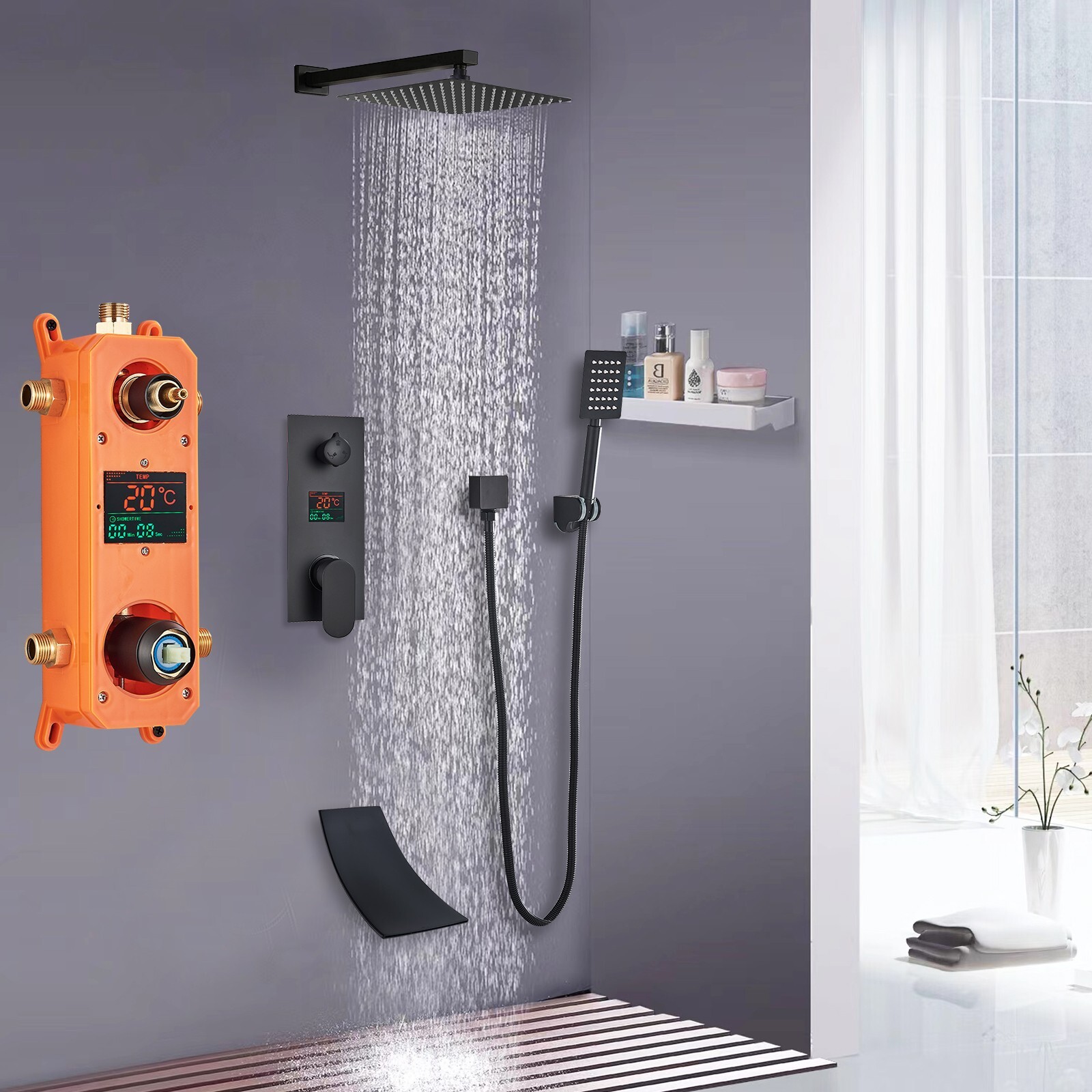 Combo With Tub Filler Spout