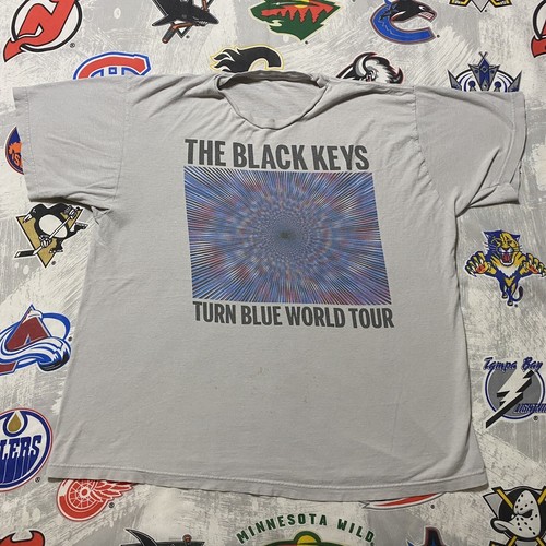 新品未使用　THE BLACK KEYS TOUR Tシャツ　サイズXL The Black Keys Turn Blue Tour Shirt 2014 Official Concert