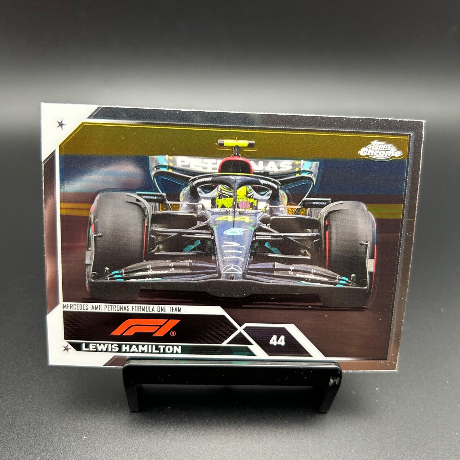 2023 Topps Chrome F1 #104 Lewis Hamilton Mercedes-AMG