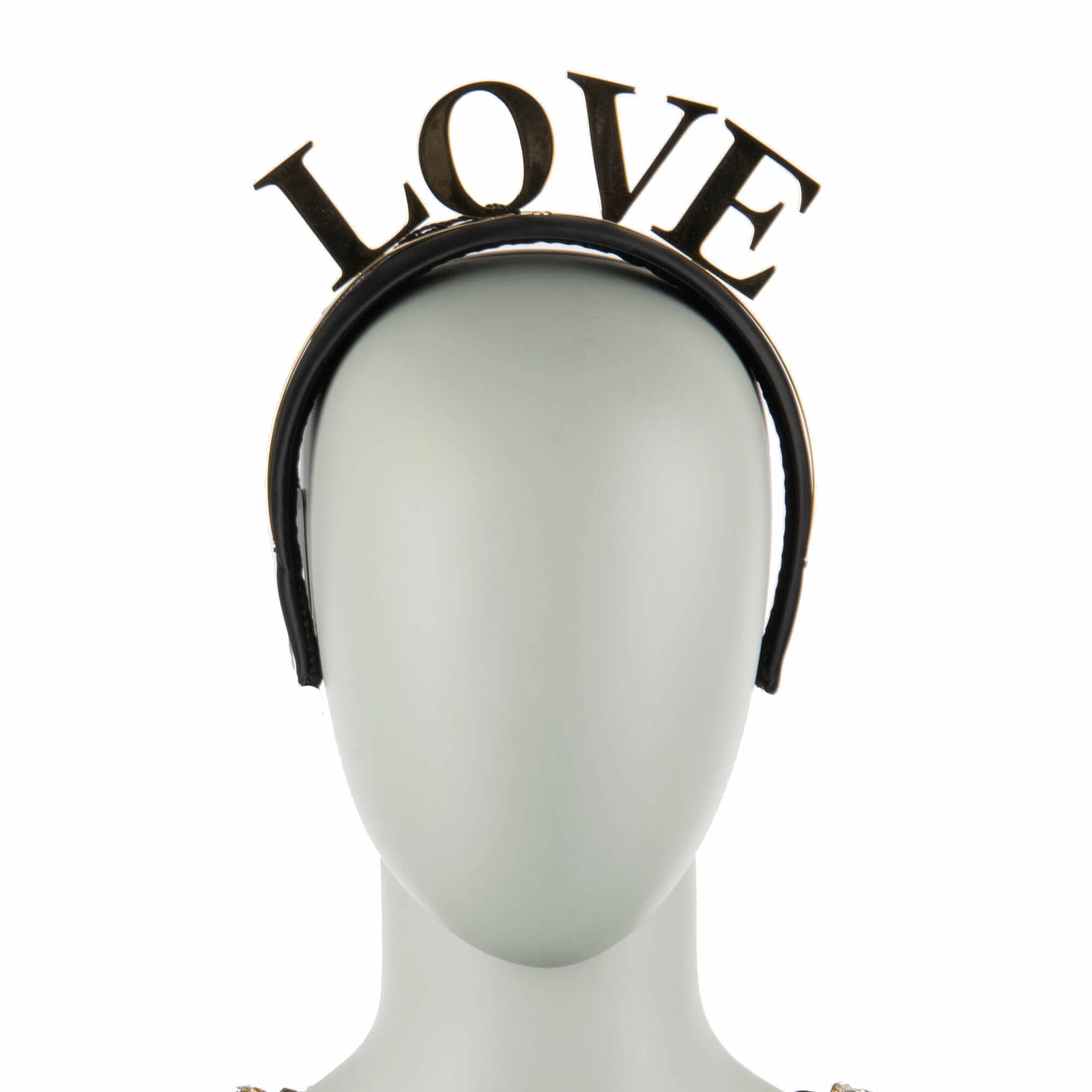 

DOLCE - GABBANA Love Crown Tiara Ободок для волос Золотой Черный 07914
