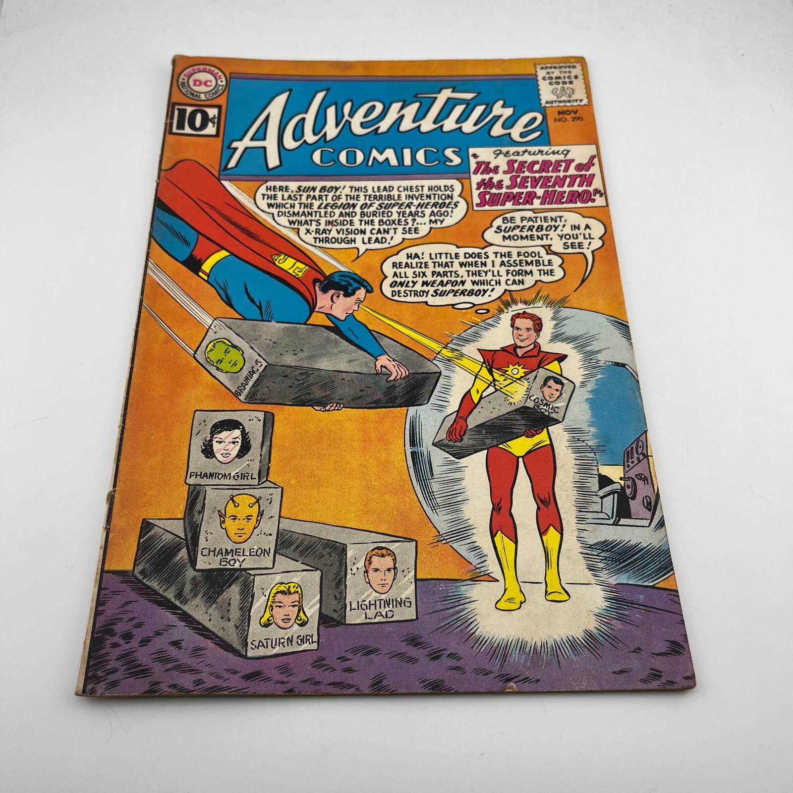 Adventure Comics #290 The Secret of the Seventh Super-Hero! Sun