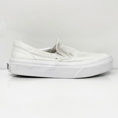 

Vans Boys Off The Wall 500714 Белая повседневная обувь Кроссовки, размер 11, Белый, Off The Wall