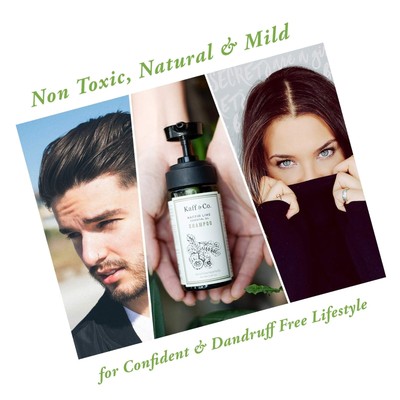 Kaffir Lime Essential Oil Anti Dandruff Shampoo – Non Toxic... - FREE 2 Day Ship