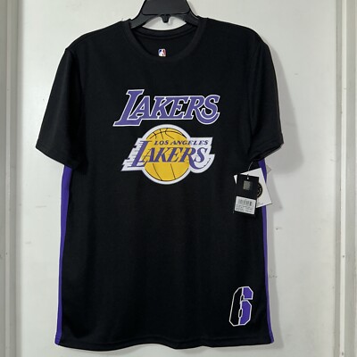 LeBron James LA Lakers Unk Brand Men s Size Medium Black T-shirt New W/tags