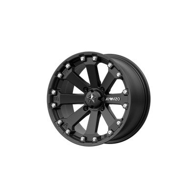 Msa Offroad Wheel KORE Satin Black 16x7'' Rim 4x137 +0 offset, Each
