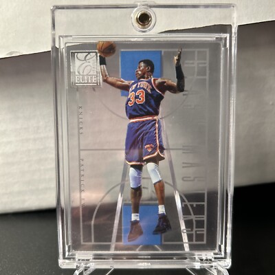 2012-2013 Panini Elite Basketball Glass Masters Patrick Ewing Card #17 