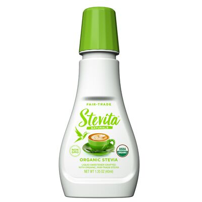 Stevita Stevia Clear Сертифицированный органический продукт, сертифицированный Министерством сельского хозяйства США (USDA)
