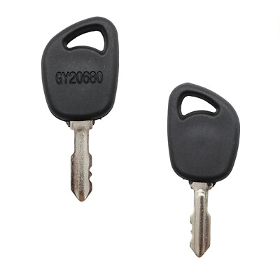 2PCS Ignition Key Fits AM135345 John Deere Lawn Mower Tractor GY20680 AM131946