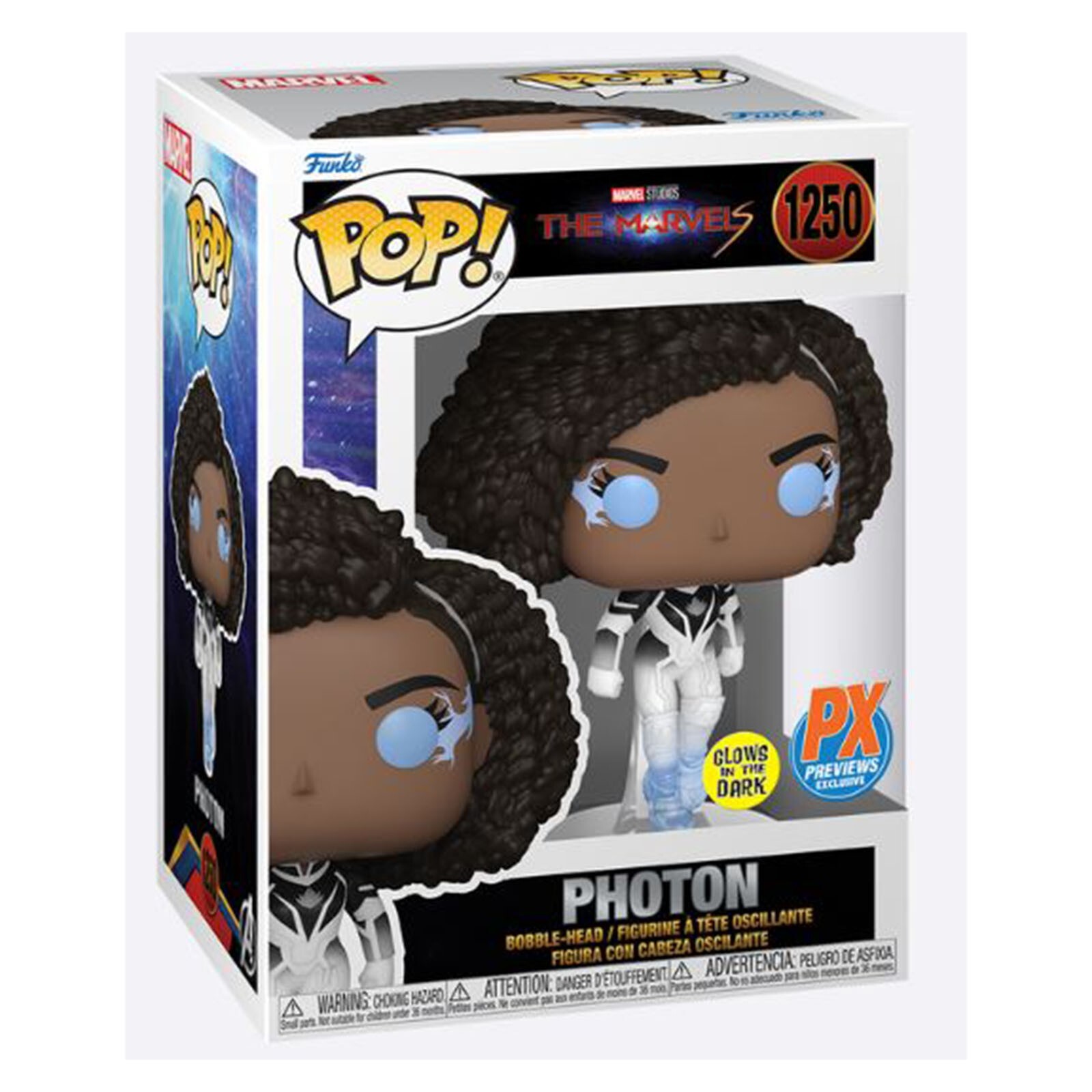 Виниловая фигурка Funko The Marvels PX POP Photon Glow НОВАЯ В НАЛИЧИИ