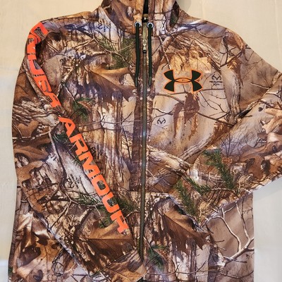 Under armour camo hoodie realtree max 5 sale