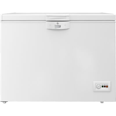 BEKO HSA24540N, Gefriertruhe, weiß