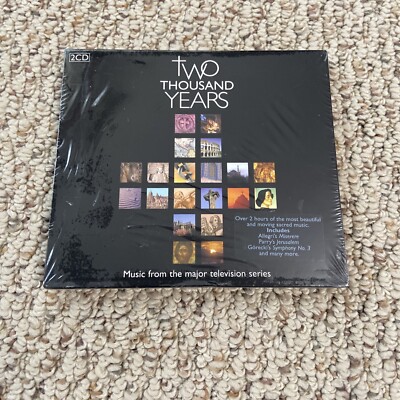 TWO THOUSAND 2000 YEARS: Music From The Major TV Series Sacred- 2 CD Set NEW