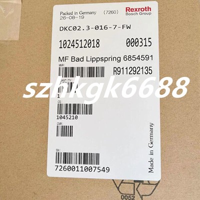 Rexroth Indramat DKC02.3-016-7-FW servo drive controller R911292135 NEW