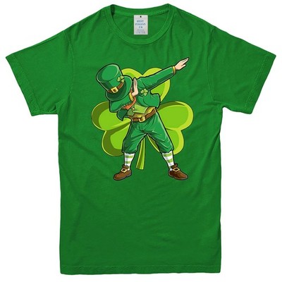 Leprechaun St Patricks Dabing Dab T Shirt Shamrock Ireland Man Woman Kids