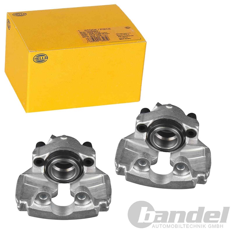 2x Hella Bremssattel Vorderachse Passend FÃ¼R Vw T5 California Multivan Touareg