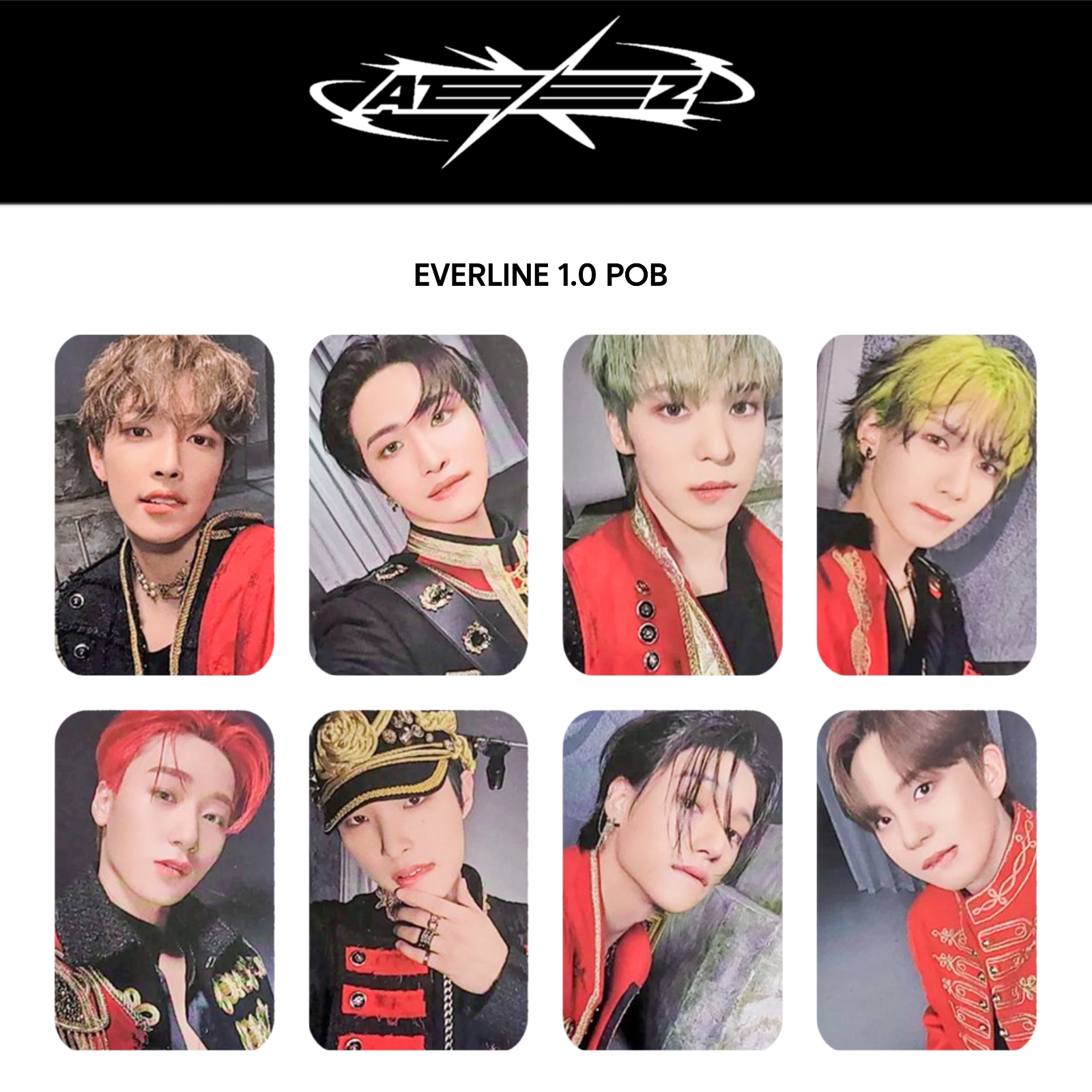 ATEEZ - ATEEZ EVERLINE 4.0 コンプリート WITNESS トレカ ATEEZ EVERLINE 4.0 コンプリート WITNESS トレカ