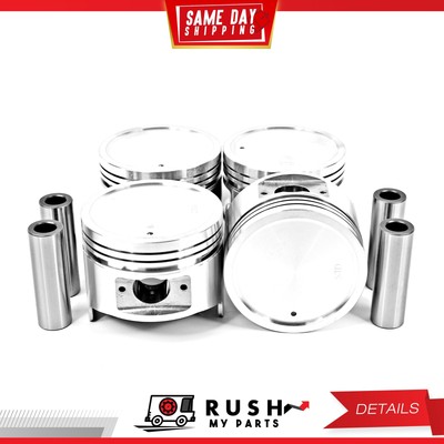 88-92 Standard size Complete Piston Set For Isuzu 2.6L L4 SOHC 8v DNJ P305