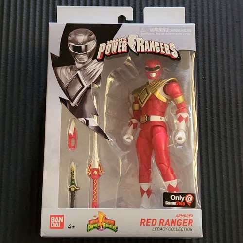 Bandai Power Rangers Legacy Collection Armored Red Ranger