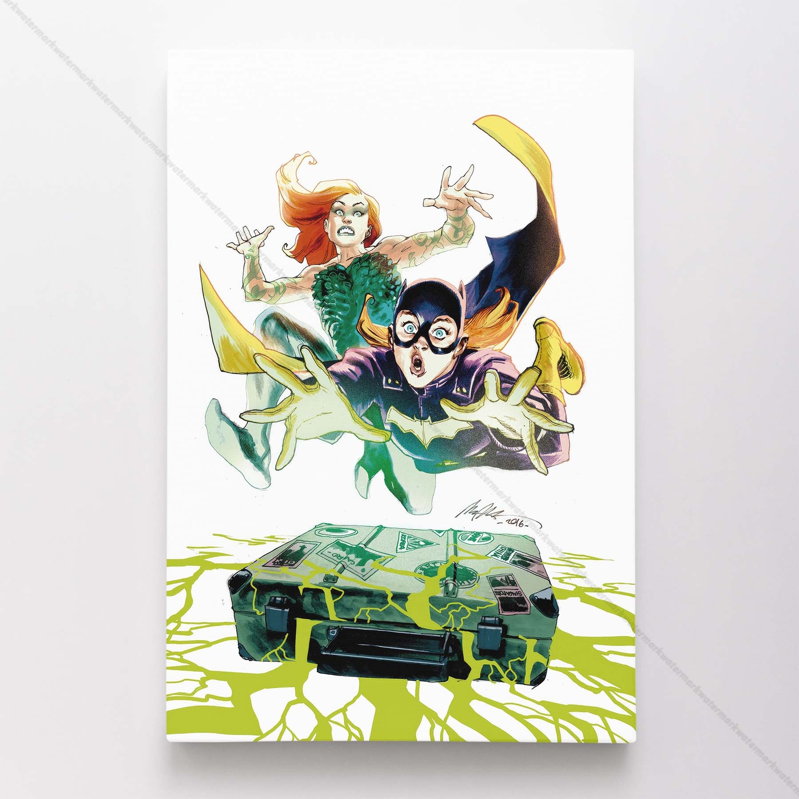 Batgirl Poster Canvas DC Comic Book Cover Art Print #33216