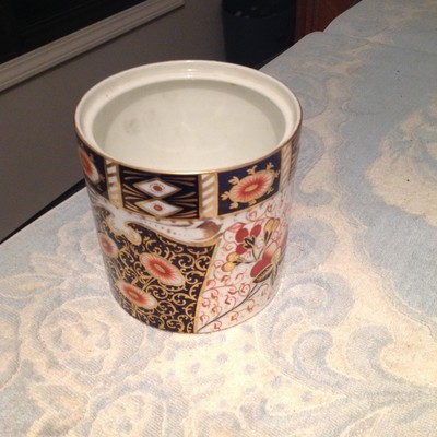 vintage Imari look biscuit cannister