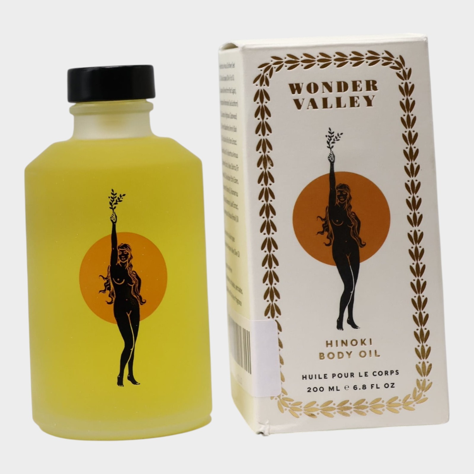 Wonder Valley - Hinoki Body Oil Made w/ Olive Oil & Fortified with Vitamin E 6.8